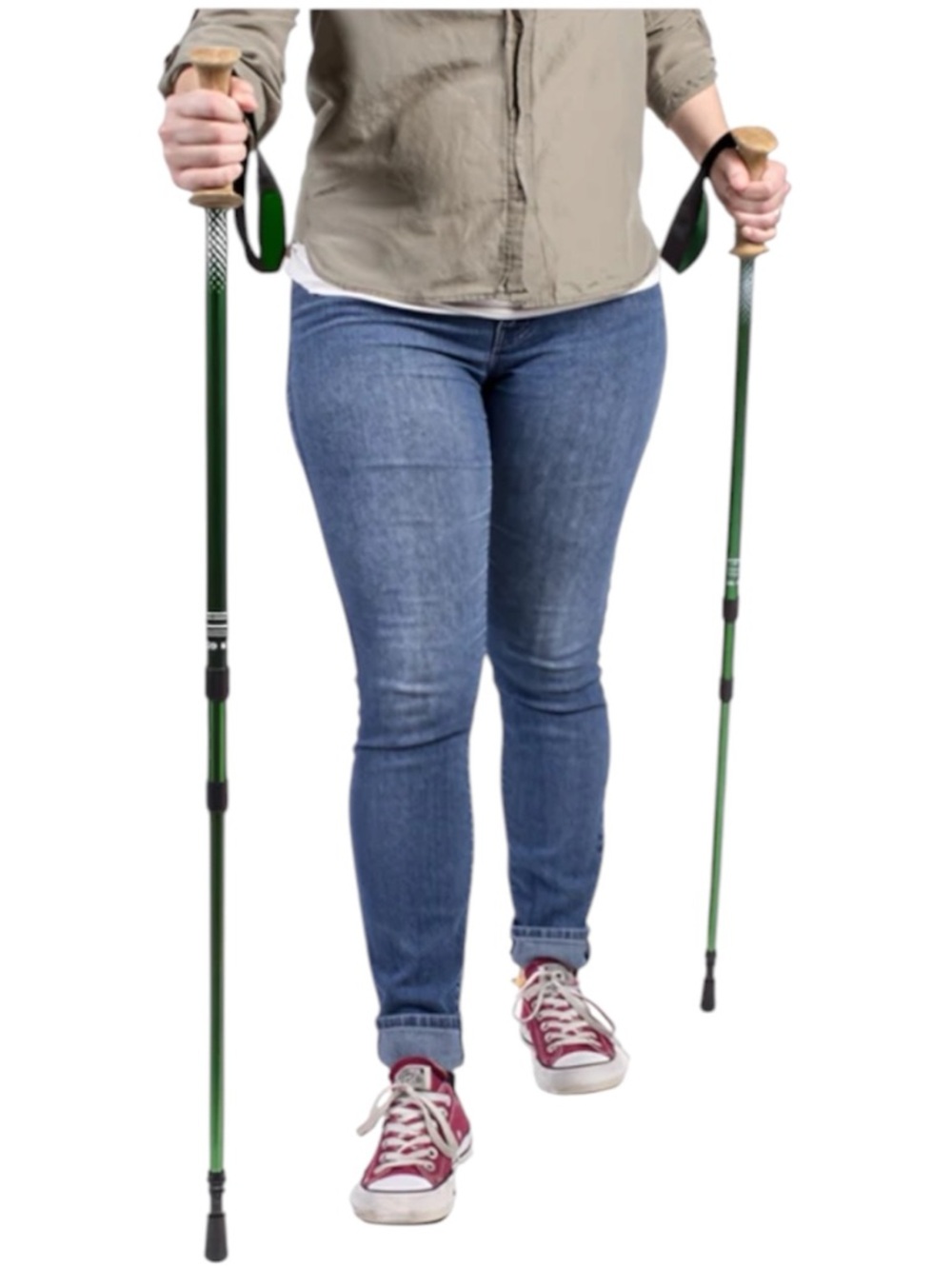 Coleman Trekking Pole, adjustable, telescopic Lightweight aluminum pole design